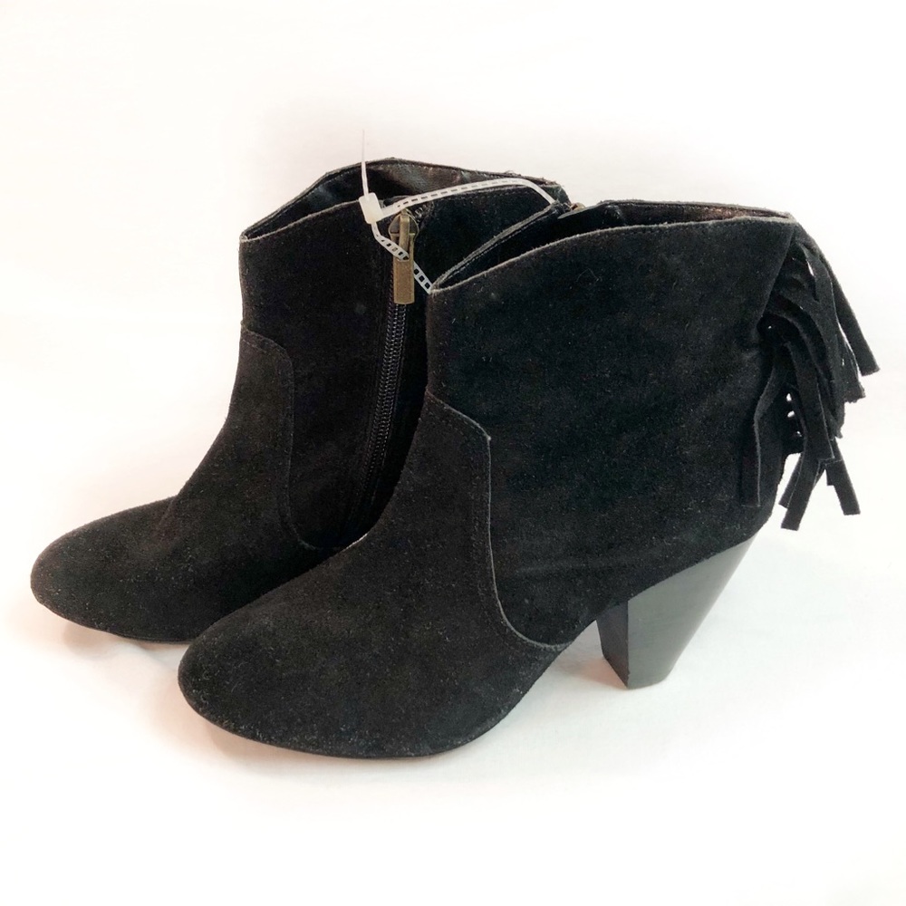 Jessica Simpson Octave 2 ankle boots black suede 6